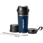 Nutribullet Flip Portable Stainless Steel Personal Blender (Indigo)