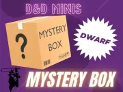 Mystery D&D Miniatures, Dwarf Orcs Goblins Monsters - Unpainted DnD Pathfinder
