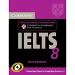 CAMBRIDGE IELTS 8: STUDENT'S BOOK WITH ANSWERS ESLITE誠品
