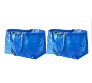 IKEA FRAKTA Medium Reusable Tote Bag Shopping Grocery Laundry Storage Travel