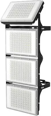 Versatile 800W LED Flood Light - Shock Resistant, Remote Control for Outdoor Use