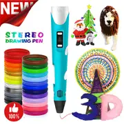 Diy Drawing Pen With Lcd Display 3d Pen Christmas Birthday Gift For Child
