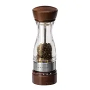 Cole & Mason Keswick Acrylic Salt & Pepper Mill Kitchen Spice Grinder Brown
