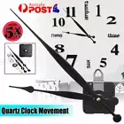 3/5x DIY High Torque Quartz Clock Movement Motor Mechanism Kit Fitting Long Hand