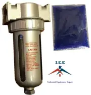 1/2" Compressed Air In Line Filter Desiccant Dryer Moisture Water Separator New