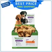 New Whimzees Occupy Calmzees Antler Bulk Box Dog Dental Treats Large 22 Chews