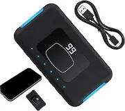 Phone Automatic Clicker - Physical Wireless Screen Tapper, Mute Auto Clicking Device | Targetable Device Speed Tapper, Portable Simulated Finger Continuous Clicking for Shopping, Games (Black)