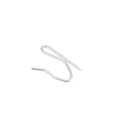 Curtain Hooks Stainless Steel Pin-On Drapery Hooks Silver Tone 50 Pcs
