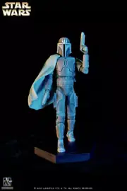Gentle Giant Star Wars The Clone Wars Animated PRE VIZSLA Maquette LE700 w/Coa