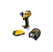 DeWalt Impact Driver 18v Brushless XR Atomic 2ah DCF809D1 Battery & Charger Kit