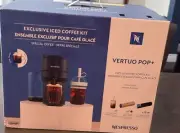 Nespresso Vertuo Pop+ Iced Coffee Kit by DeLonghi New