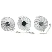 95MM Graphics Card Cooling Fan Parts for ASUS RTX3070 3080 3090 ROG STRIX White