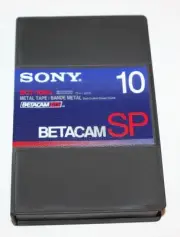 New in Case Sony Betacam SP BCT-10Ma 10 Min Beta Tapes Cassettes-NIP Metal SP