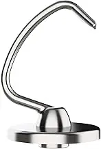 Stainless Steel Dough Hook Replacement for KitchenAid,4.5-5QT Tilt-Head Stand Mixer Attachment,Easy Clean & Heavy Duty, Fit for K45, KSM75,KSM95, KSM120,KSM150