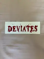 Vintage Deviates My Life 1998 tour South Bay punk rock sticker EXTREMELY RARE!!