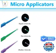 100 pcs Micro Applicator Micro brush Regular Fine Ultrafine Dental Beauty Brush