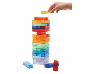 IsGift Clear Winner Tumbling Tower - 15.2x8.5x8.5cm