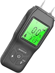 Digital Moisture Meter Leak Detector Hydrometer for Drywall Wood Large Lcd Display