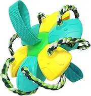 Interactive Dog Ball Toy for Puppy Dog Toy Ball Pet Throwing Plaything Chewing Biting Training Toy
