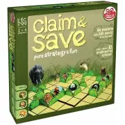 SUPER RARE, HTF CLAIM & SAVE BOARD GAME by Chalk and Chuckles NEW! OUT OF PRINT!