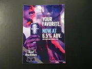 PABST BLUE RIBBON PBR extra cooler 5X7" STICKER decal craft beer brewery brewing