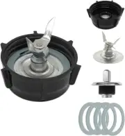 for Oster Blender Replacement Parts Blender Ice Crusher Blade with Jar Base Cap,