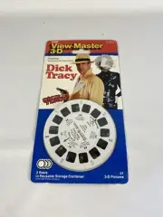 Disney's Dick Tracy 3D View-Master 3 Reel Set SEALED Madonna Warren Beatty