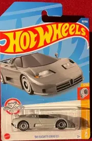 HOT WHEELS '94 BUGATTI EB110 SS SILVER 65/250 . SEE COMBINED OFFERS!
