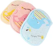NOLITOY Pcs Sponge Brush Set Sponges for Toddlers Newborn Shower Easy to Clean Safe