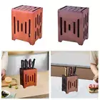 Knife Block Keep Knives Neat Sharp Wood Professional Knife Storage Block