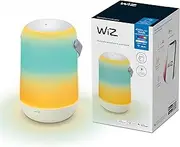 WiZ Tunable White and Colour Mobile Table Lamp, Portable LED Light with 16 Million Colours or Warm to Cool White Dimmable Light, Smart Light Control via WiFi by Voice/App, White