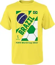 Outerstuff Men's FIFA World Cup Futbol Nation Short Sleeve Cotton Tee