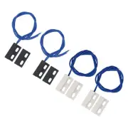 2Pairs Magnetic Door Switch Normally Closed Window Gate Contacting Sensor