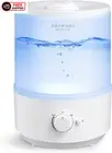 ASAKUKI Humidifier for Bedroom Large Room,3L Air Humidifier for Home & Oil Diffu