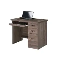 在飛比找momo購物網優惠-【唯熙傢俱】進昇灰橡色3尺電腦桌(書房 書桌 辦公桌 電腦桌