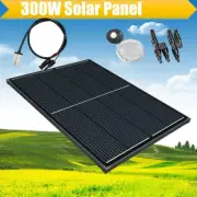 300W Fixed Solar Panel Kit 12v Mono RV Caravan Camping Portable Power Charging
