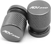 Compatible with ADV350 ADV 350 2021 2022 2023 2024 Motorcycle CNC Aluminium Accessories Wheel Tire Valve Caps Air Port Stem Cover
