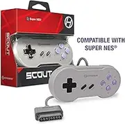 Hyperkin Scout Premium Controller for Super NES (Gray)