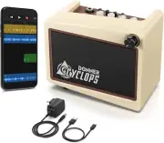 Mini Electric Guitar Amp Digital, Wireless Small Electric Guitar Amplifier 5W, C