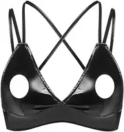 [GRRKDFQ] Women's Lingerie Sets Open Breasts Bra Top