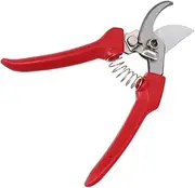 BESPORTBLE Portable Gardening Scissors Durable Fruit Tree Pruning Shears for Ergonomic Design Sharp Blades for Bouquets and Branch Cutting Red