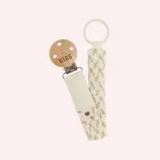 Paci Braid - Ivory/Vanilla by Bibs Dummies | the memo