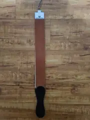 Premium Blade Sharpening Leather Strop w/Swivel