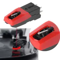 在飛比找ETMall東森購物網優惠-黑膠留聲機專用紅寶石唱頭唱針 LP唱機陶瓷唱片紅寶石壓電唱頭