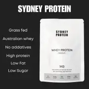 [1kg Sydney Protein] CHOCOLATE PROTEIN POWDER raw concentrate whey isolate WPC