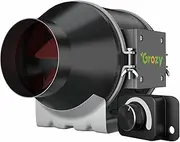 GROZY 4 Inch 100mm Silent Inline Duct Fan with Speed Controller, Exhaust Fan with Speed Controller Ventilation for Heating Cooling Booster, Hydroponics, Grow Tent