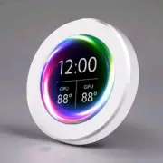 2.8 Inch IPS USB Dynamic Round Monitor DIY PC Case Secondary LCD