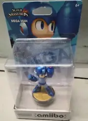 Mega Man Amiibo Super Smash Bros. Series Nintendo Brand New 1st Print RARE