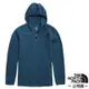 【The North Face】男 登山4D彈性防潑水耐磨連帽薄外套.風衣.運動夾克_5B3Y-BH7 藍