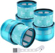 [Attemart] 3 Pack Gen5 Filter Replacement Compatible with Dyson Gen5 Detect Absolute, Gen5 Outsize Absolute, Gen5 Detect Cordless Vacuum Cleaner, for Dyson Gen 5 Detect Filter